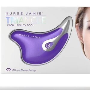 NIB Nurse Jamie Triangle Facial Beauty Tool - Purple